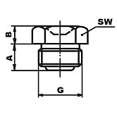 Trichter-Schmiernippel D 1 DIN 3405 